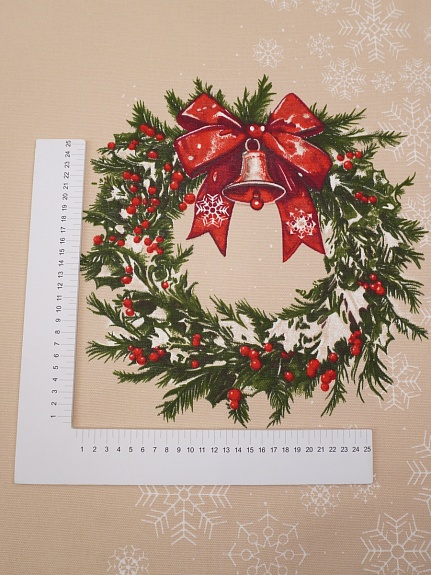 Рогожка "Мастерская чудес", ш.1.5м, хлопок-100%, 150гр/м.кв, раппорт 64см