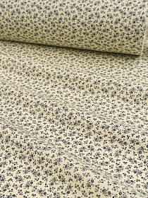 Импорт. хлопок "Лесана" цв.бледно-лимонный, ш.1.45м, хлопок-100%, 100гр/м.кв