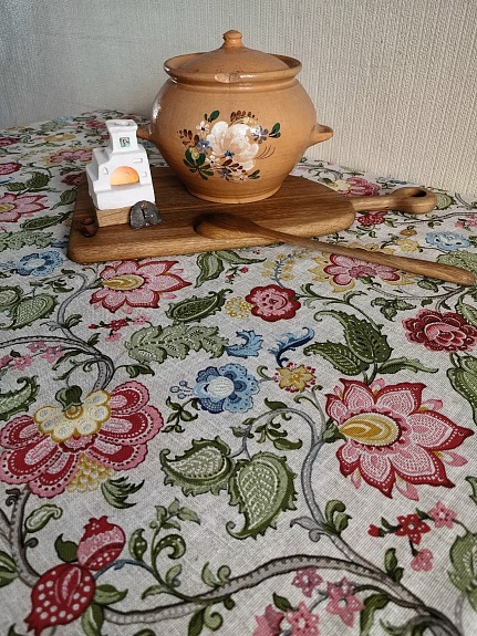 Скатерть из рогожки "Царевна"