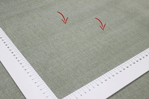 Джинс с ворсом цв.Винтажно-эвкалиптовый, СОРТ2, ш.1.48м, хлопок-100%, 330гр/м.кв