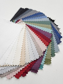 Комплект образцов "Сатин-страйп однотонный, шир.2,2-2,5м" №1