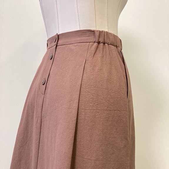 Юбка из хлопка крэш по МК OnePattern