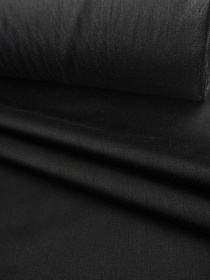 Сатин цв.Черный, ш.2.2м, хлопок-100%, 135гр/м.кв