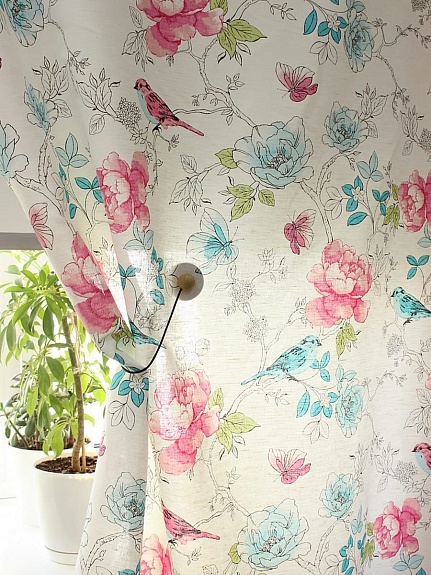 Полулен "Соловьиная песня", ш.1.5м, лен-57%, хлопок-43%, 210гр/м.кв