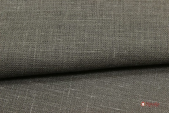 Лен костюмный цв.Пыльный серый, ш.1.5м, лен-100%, 190гр/м.кв