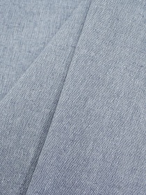 Полулен постельный с эфф. мятости цв.Серый меланж, (комп), СОРТ2, ш.2.65м, лен-29%, хлопок-71%