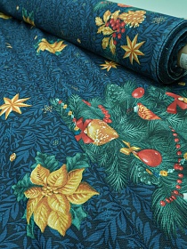 Рогожка "Сияние праздника", ш.1.5м, хлопок-100%, 165гр/м.кв