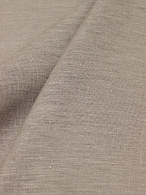 Лен костюмный цв.Светлый кофейно-серый, ш.1.5м, лен-100%, 180гр/м.кв