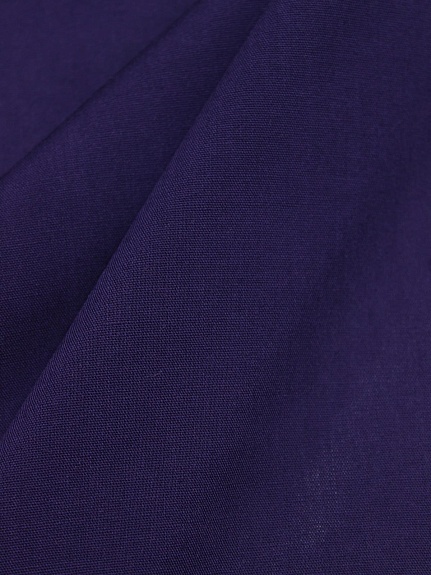 Штапель цв.Чернильно-фиолетовый, ш.1.45м, вискоза-100%, 110гр/м.кв 