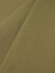 Мерный лоскут Хлопок крэш цв.Т.оливково-бежевый, СОРТ2, ш.1.38м, хлопок-100%, 160гр/м.кв