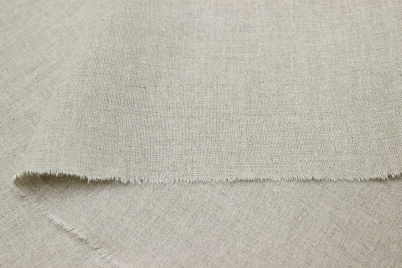 Полулен Премиум сорочечный с умягчением цв.Суровый, ш.1.5м, лен-56%, хлопок-44%, 150гр/м.кв