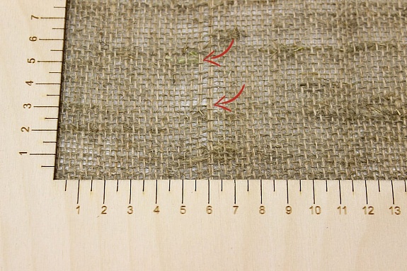 Мешковина средней плотности, СОРТ2, ш.1.02м, лен-50%, джут-50%, 275гр/м.кв