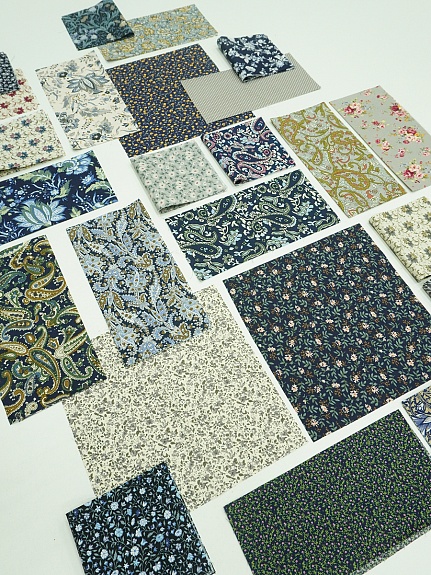 Набор тканей для рукоделия "Импортный хлопок: Архелия", 20*20 см, 25 шт