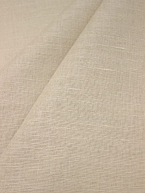 Полулен цв.Топленое молоко, ш.1.5м, лен-57%, хлопок-43%, 200гр/м.кв