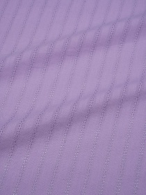 Фактурный хлопок "Мережка-полоска" цв.Лавандовый, ш.1.45м, батист, хлопок-100%, 100гр/м.кв