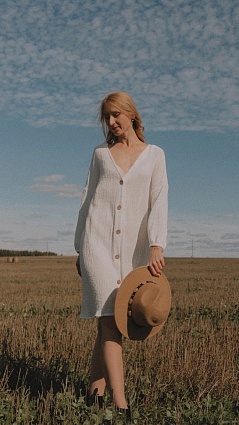 Платье из муслина*