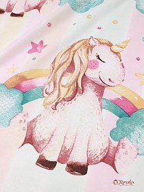 Перкаль "Крупные единороги", ш.1.5м, хлопок-100%, 105гр/м.кв