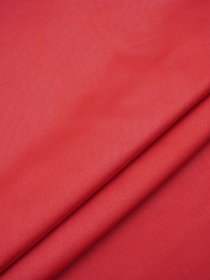 Сатин цв.Красный, ш.1.6м, хлопок-100%, 135гр/м.кв