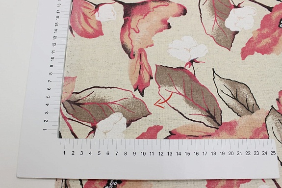 Полулен "Донна" (на суровом), ш.1.5м, лен-30%, хлопок-70%, 140гр/м.кв