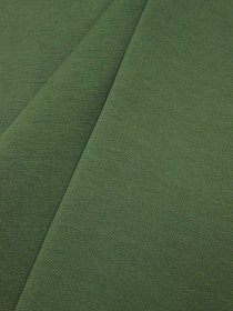 Футер-петля диагональ 3-х нит. цв.Темно-зеленый хаки, ш.1.83м, Пенье, хл-65%, п/э-35%, 350гр/м.кв