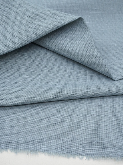 Полулен цв.Кадетский серый, ш.1.5м, лен-57%, хлопок-43%, 200гр/м.кв