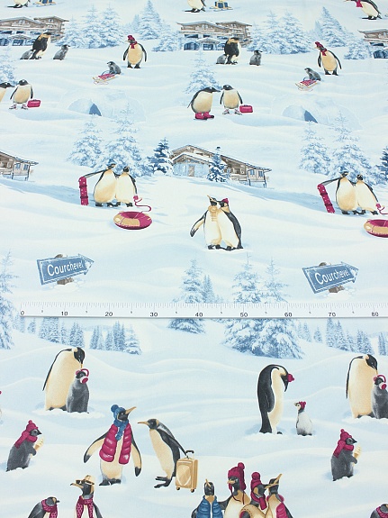 Сатин "Куршевель", ш.2.2м, хлопок-100%, 110гр/м.кв