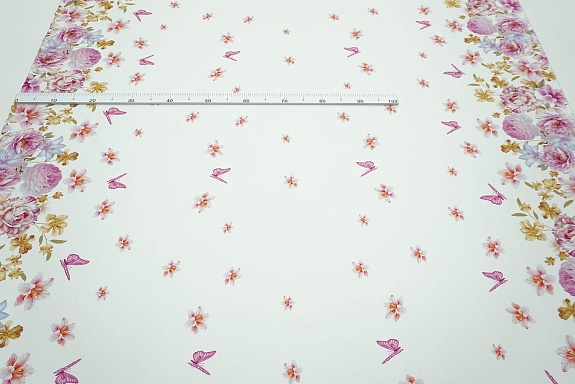 Штапель Премиум (Digital) "Летние мечты", ш.1.45м, вискоза-100%, 110гр/м.кв