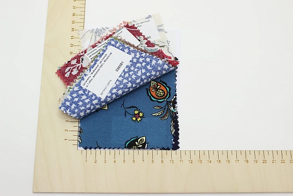 Комплект образцов "Штапель принт" №2