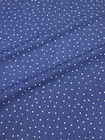 Джинсовая ткань "Россыпь гороха на джинсе", ш.1.45м, хл-85%, п/э-15%, 135гр/м.кв