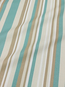 Мерный лоскут (ткань в отрезах) Рогожка "Китайские цветы - полоса", (комп), ВИД2, ш.1.5м, хлопок-100%, 160гр/м.кв