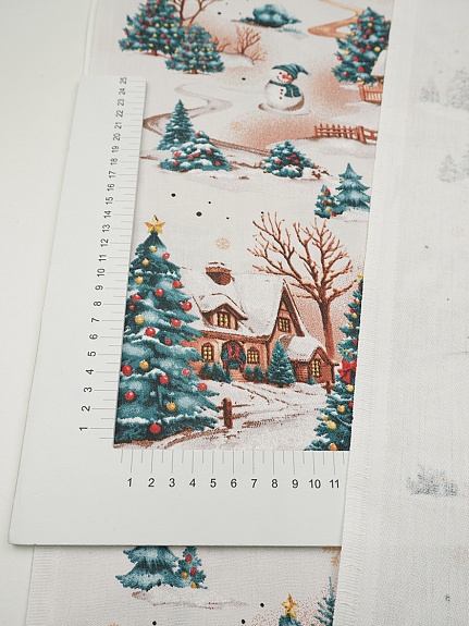 Дорожка "Зимний уют", ш.0.5м, хлопок-100%, 225гр/м.кв