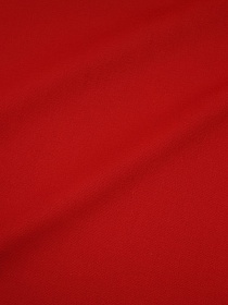 Саржа цв.Насыщенный красный, ш.1.5м, хлопок-100%, 250гр/м.кв 