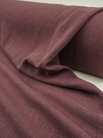 Крапива Рами (Ramie)-диагональ, цв.Темная вишня, ш.1.4м, крапива-100%, 240гр/м.кв