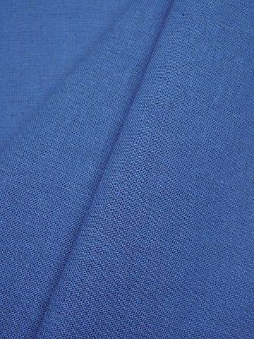 Полулен костюмный с эффектом мятости цв.Джинсово-голубой, ш.1.5м, хл-70%, лен-30%,170гр/м.кв