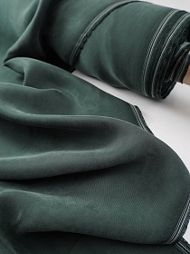 Купра цв.Темный пихтово-зеленый, ш.1.35м, купра-100%, 115гр/м.кв 