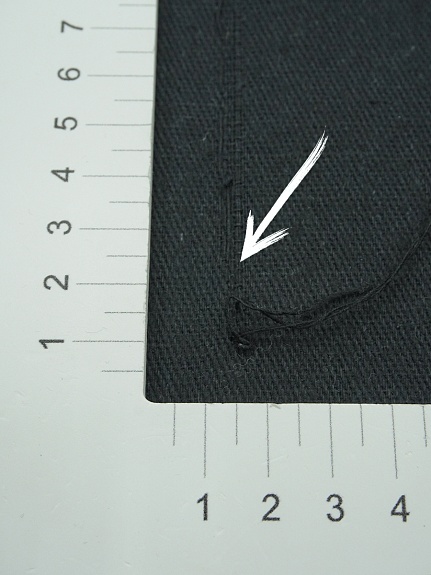 Башмачное полотно цв.Черный с синим оттенком, ш.1.57м, хлопок-100%, 335гр/м.кв