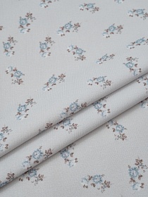 Микровельвет (Digital) "Скромная нежность" цв.бледно-голубой мох, ш.1.5м, хлопок-100%, 135гр/м.кв