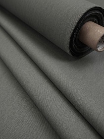 Костюмный джинс с эффектом велюра цв.Брезентово-серый, ш.1.5м, хлопок-100%, 230гр/м.кв