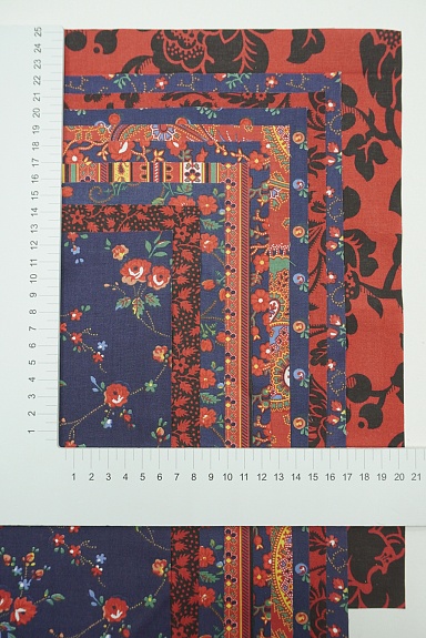 Набор тканей для рукоделия "Наследие мануфактур", 35*35 см, 10 шт