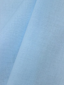 Ранфорс цв.Бледный лазурно-голубой, ш.2.2м, хлопок-100%, 130гр/м.кв