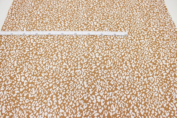 Штапель "Саванна" цв.карамельный, ш.1.4м, вискоза-100%, 90гр/м.кв