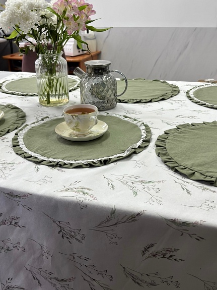 Скатерть из ткани Дак/Duck (Digital) "Ласковый ветер"