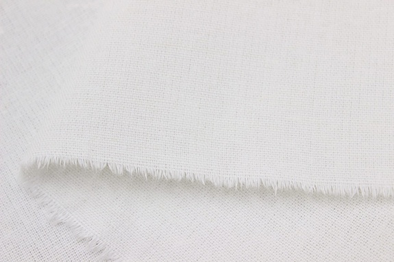 Хлопколен цв.Белый, ш.1.5м, лен-15%, хлопок-85%, 200гр/м.кв