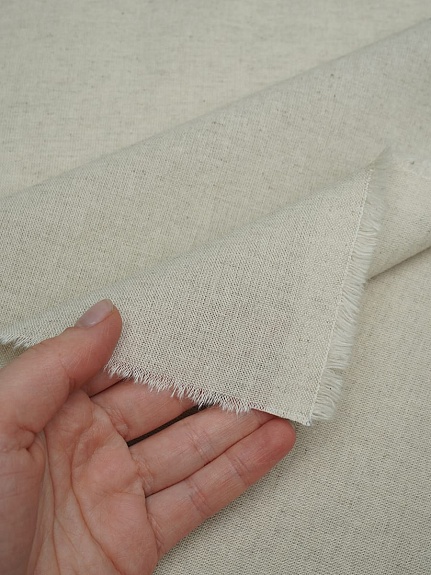 Полулен постельный с эффектом мятости цв.Суровый, ш.2.6м, лен-30%, хлопок-70%, 160гр/м.кв