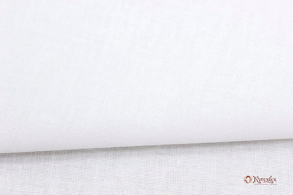 Мерный лоскут - Бязь цв.Белый, ГОСТ, ш.1.5м, хлопок-100%, 142гр/м.кв, Кр.Талка