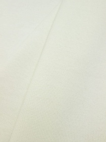 Футер 3-х нит. начес цв.Сливочно-молочный, ш.1.8м, Пенье, хлопок-65% п/э-35%, 350гр/м.кв