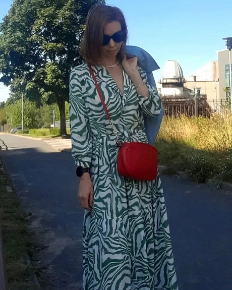 Легкое платье из штапеля "Сафари"