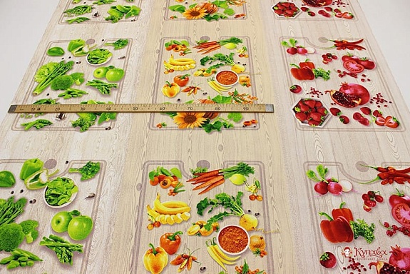 Рогожка "Щедрый сезон", ш.1.5м, хлопок-100%, 170гр/м.кв, раппорт 63.5см