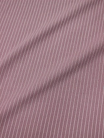 Пестрядь "Средняя полоска на светло бруснично-лиловом", ш.1.43м, хлопок-95%, п/э-5%, 130гр/м.кв