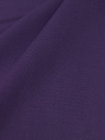 Штапель цв.Темно-фиолетовый, ш.1.45м, вискоза-100%, 110гр/м.кв 